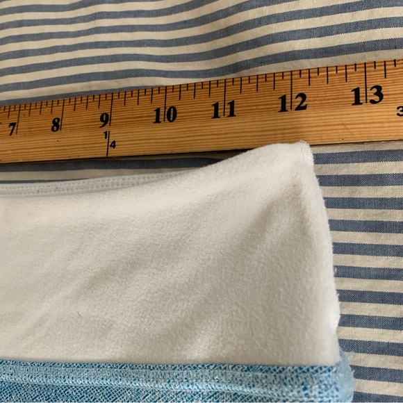 Beyond Yoga x Equinox women’s cropped leggings blue white size Medium - Picture 9 of 10